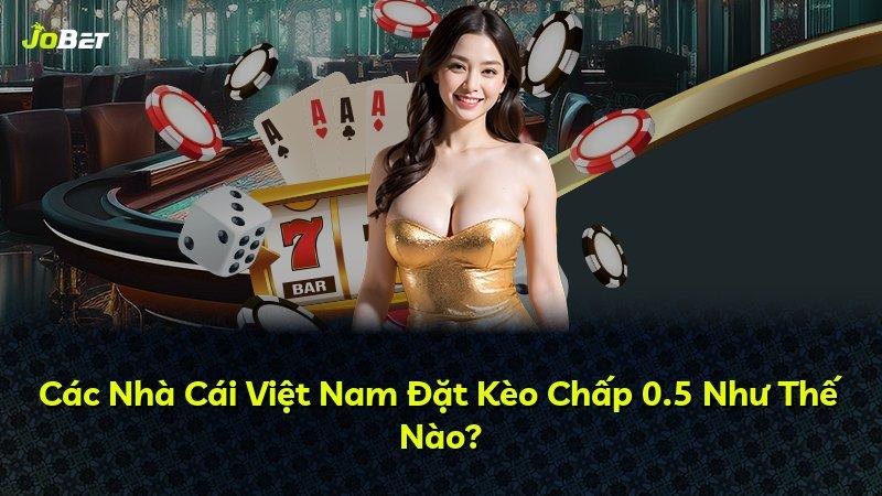 Các Nhà Cái Việt Nam Đặt Kèo Chấp 0.5 Như Thế Nào?